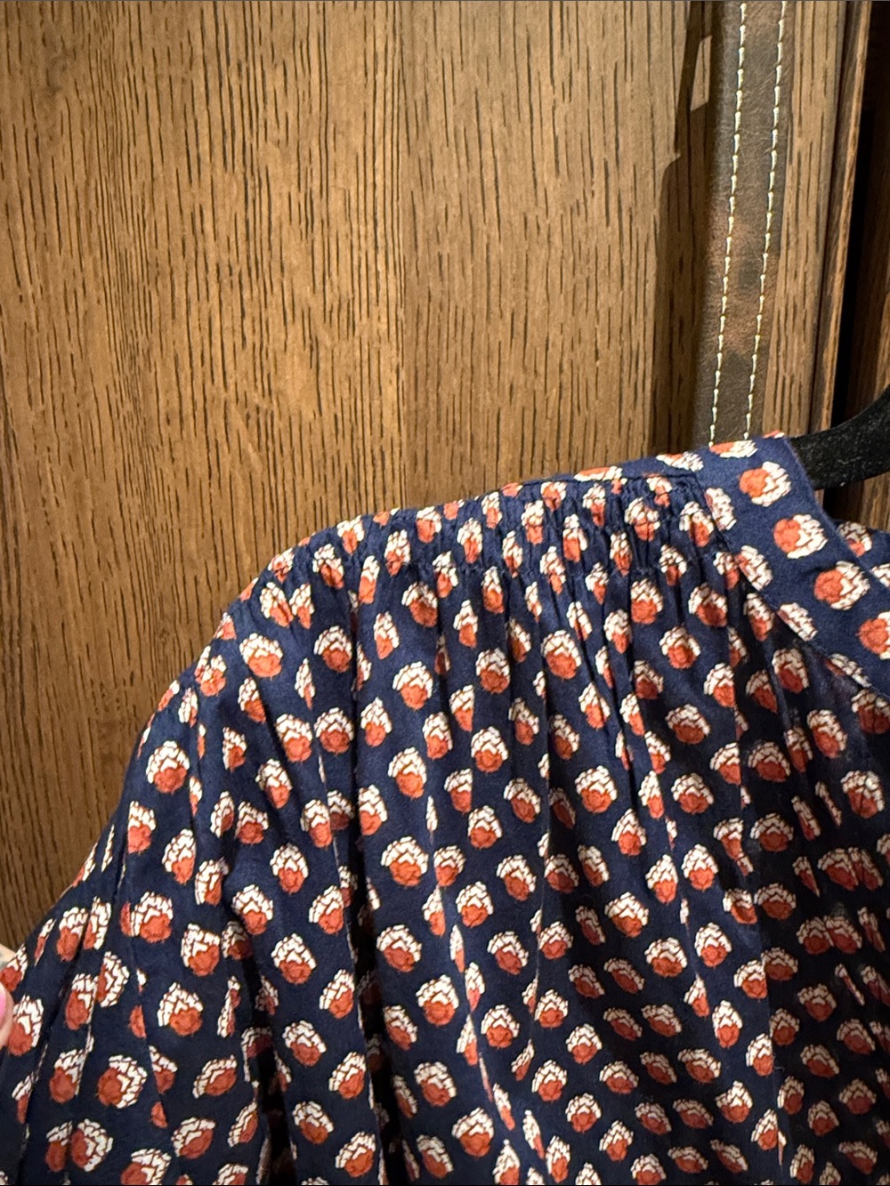 Doen Printed button up Blouse - Picture 4 of 4
